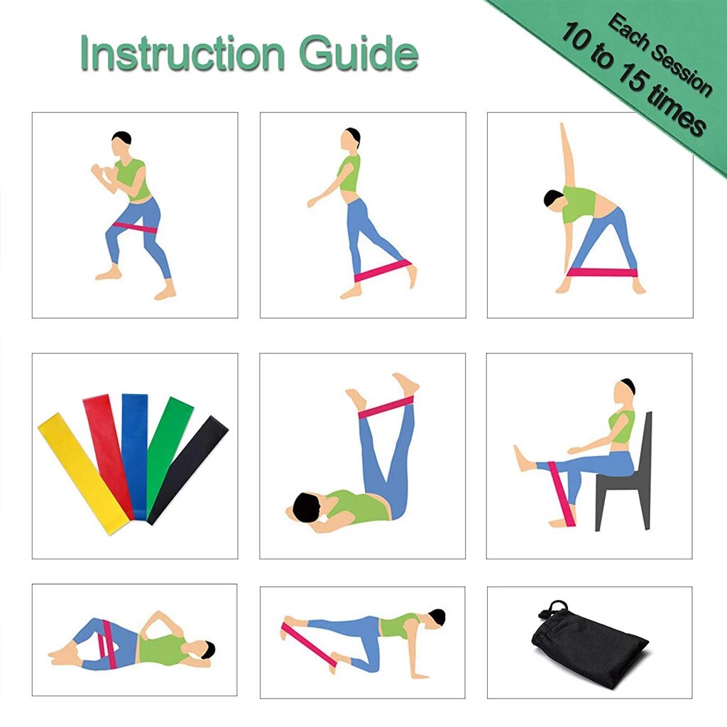 Ultimate Resistance Bands for Yoga Crossfit Training
