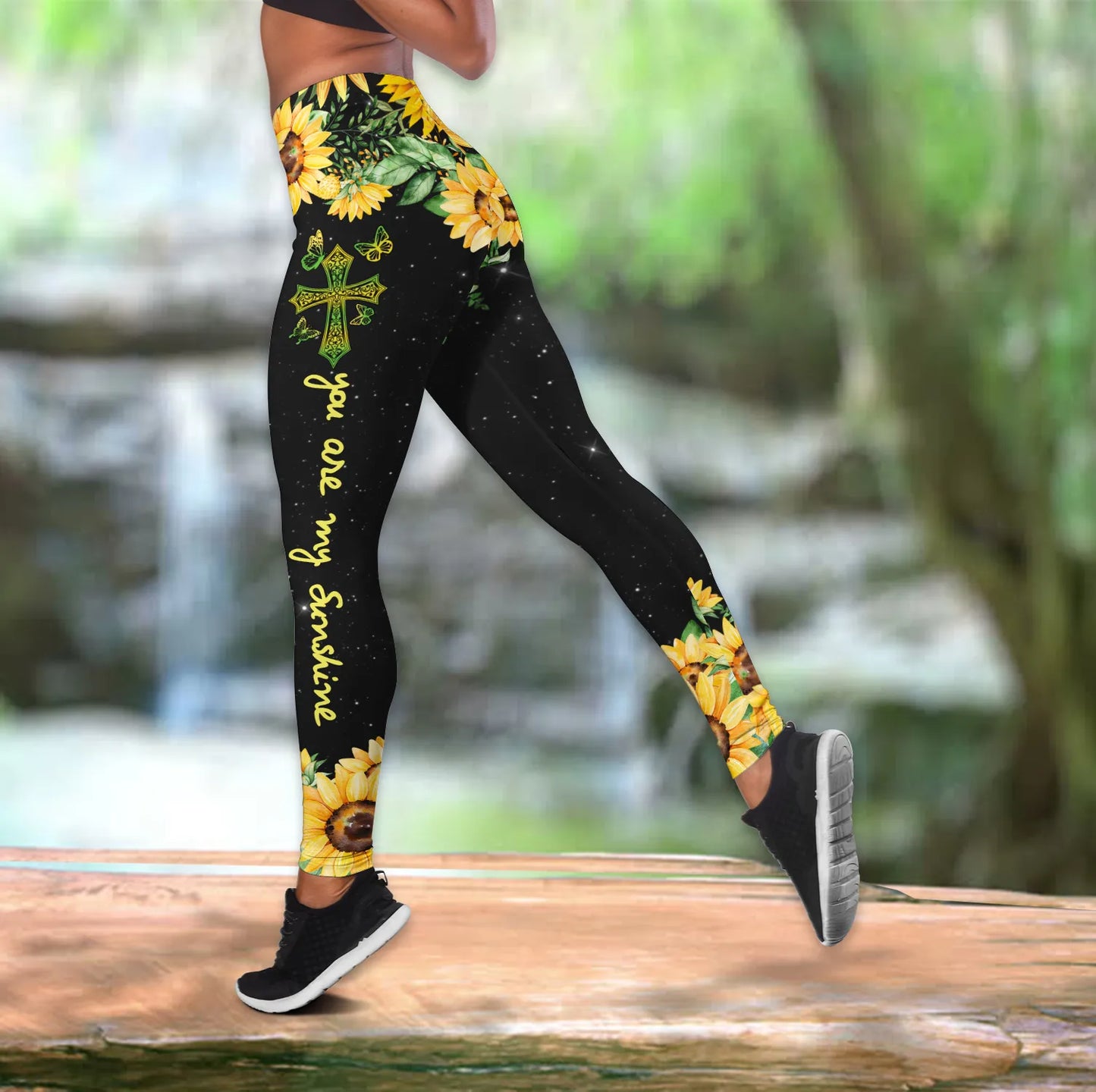 Wild Ladies Amazing Print Combo Tank + Legging Outfits