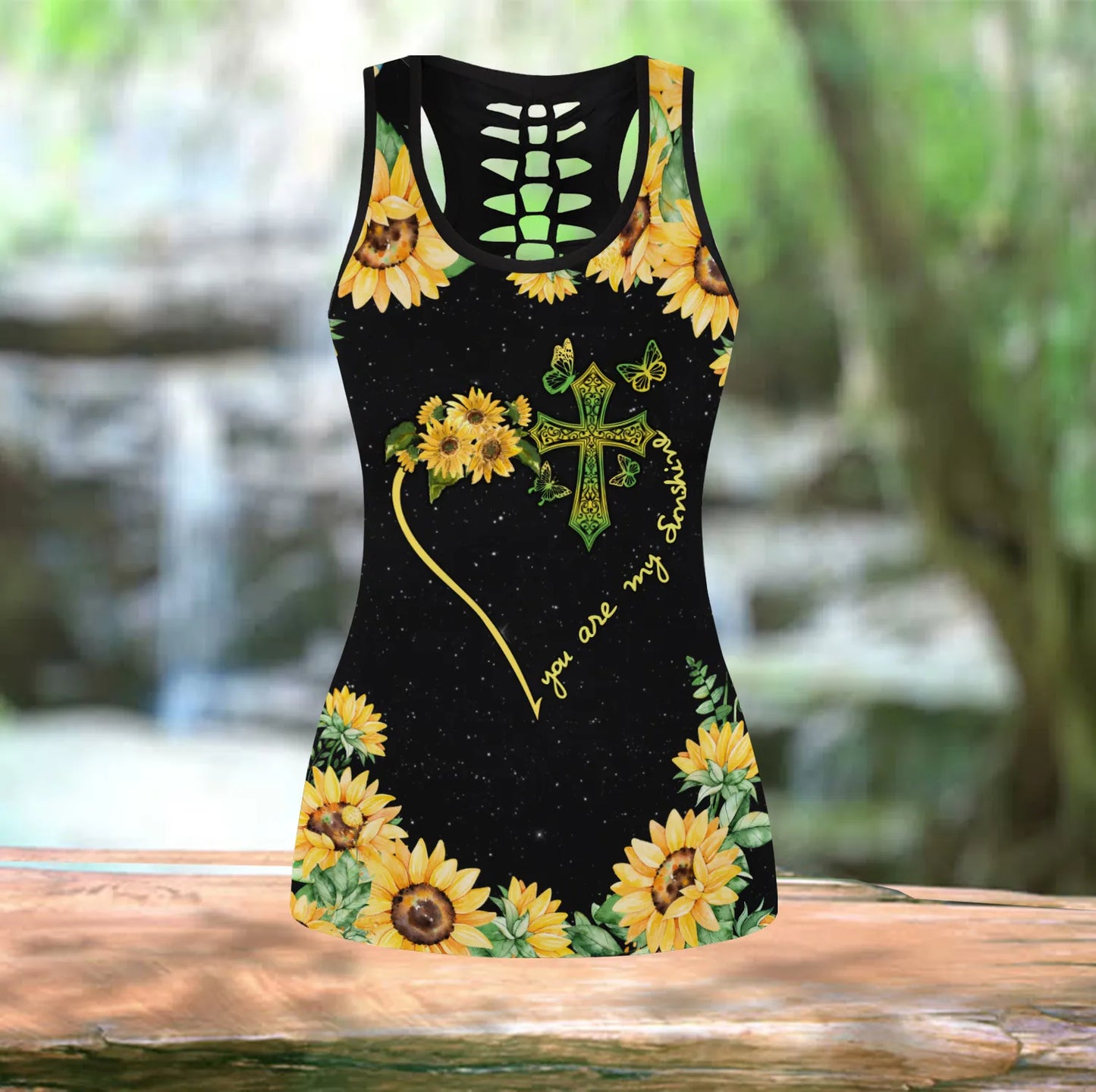 Wild Ladies Amazing Print Combo Tank + Legging Outfits